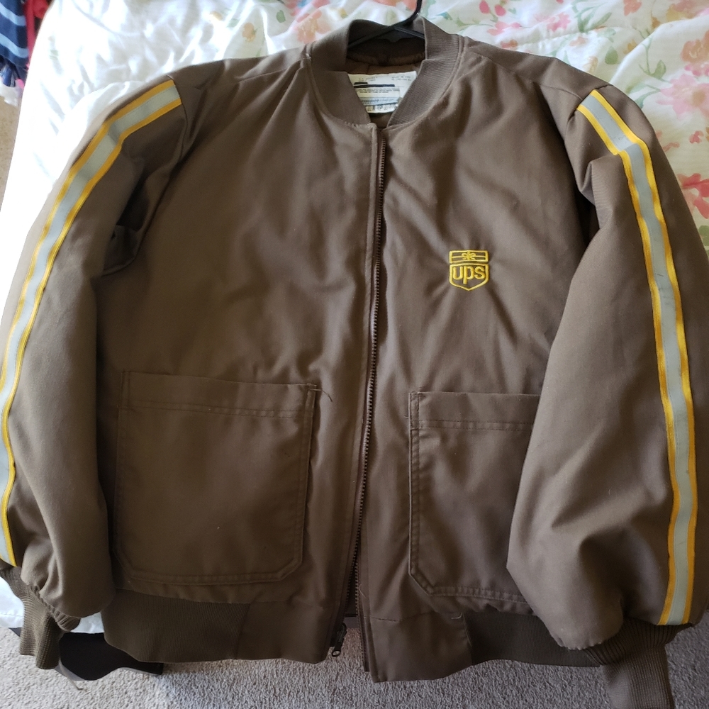 Brown Original UPS Driver Jacket XL